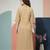 Women Regular Silk Crepe Kurta with Trousers