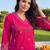 Women Floral Embroidered Regular Pure Cotton Kurta with Trousers