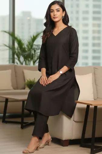 Women Regular Kurta with Trousers