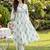 Women Floral Printed Empire Pure Cotton Kurta with Trousers