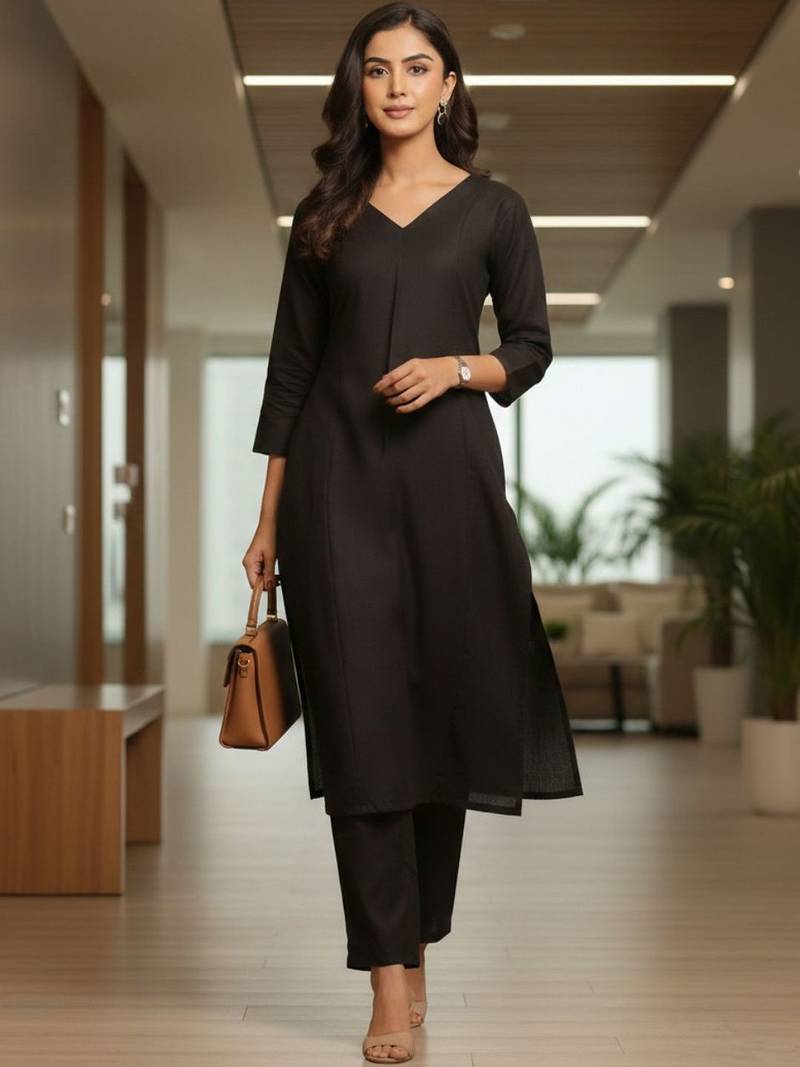 Women Regular Kurta with Trousers