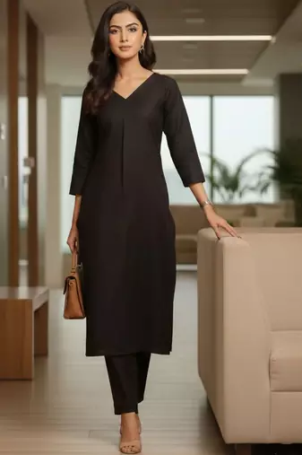 Women Regular Kurta with Trousers