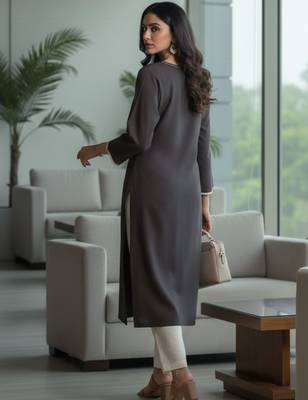 Women Regular Kurta with Trousers 3