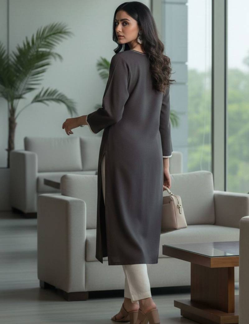 Women Regular Kurta with Trousers