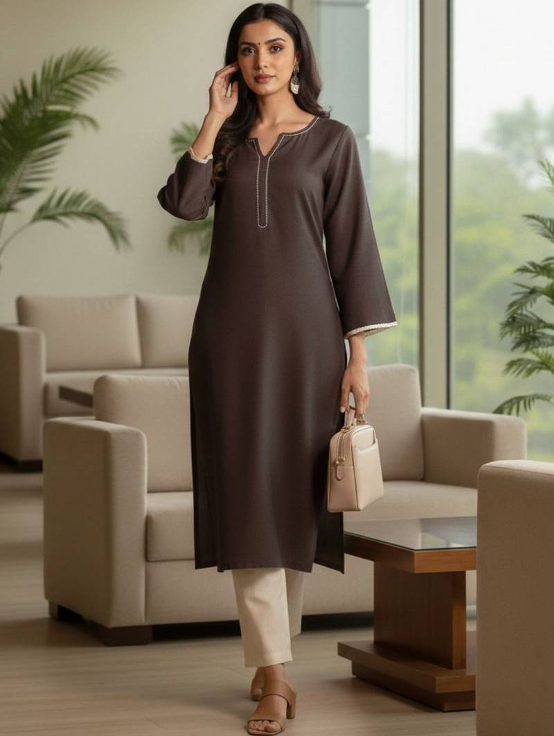 Women Regular Kurta with Trousers