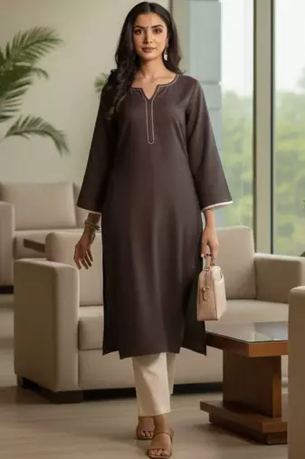 Women Regular Kurta with Trousers