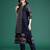 Printed Panelled Sequinned Pure Cotton Kurta With Trousers & Dupatta