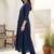Women Empire Thread Work Liva Kurta with Trousers
