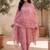 Women Floral Printed Regular Pure Cotton Kurta with Trousers & With Dupatta