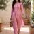 Women Floral Printed Regular Pure Cotton Kurta with Trousers & With Dupatta