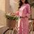 Women Floral Printed Regular Pure Cotton Kurta with Trousers & With Dupatta