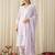 Women Ethnic Motifs Embroidered Regular Chikankari Pure Cotton Kurta with Trousers & With Dupatta