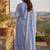Women Ethnic Motifs Embroidered Regular Thread Work Pure Cotton Kurta with Palazzos & With Dupatta