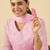 Women Floral Embroidered Pleated Thread Work Pure Cotton Kurta Set