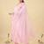 Women Floral Embroidered Pleated Thread Work Pure Cotton Kurta Set