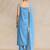 Women Yoke Design Regular Silk Crepe Kurta with Trousers & With Dupatta