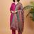 Women Ethnic Motifs Regular Kurta with Trousers & With Dupatta