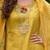 Women Floral Embroidered Thread Work Kurta with Trousers & With Dupatta