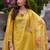 Women Floral Embroidered Thread Work Kurta with Trousers & With Dupatta