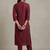 Women Regular Thread Work Kurta with Trousers