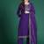 Ethnic Motifs Embroidered Sequinned Kurta with Trousers & Dupatta