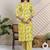 Women Floral Printed Regular Pure Cotton Kurta with Trousers & With Dupatta