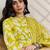 Women Floral Printed Regular Pure Cotton Kurta with Trousers & With Dupatta