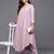 Women Solid V Neck Gathered Empire Kurta with Solid Trousers