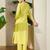 Women Viscose Rayon Ethnic Motifs Printed Regular Kurta with Trousers