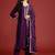 Floral Embroidered Sequinned Kurta With Trousers & Dupatta