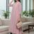 Women Tiered Silk Crepe Kurta with Trousers