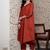Women Solid Front Pleated A Line Republic Day Kurta Set