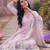 Women Floral Printed Regular Linen Kurta & Trousers With Floral Dupatta