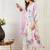 Women Floral Printed Regular Linen Kurta & Trousers With Floral Dupatta
