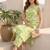 Women Floral Printed Regular Kurta with Trousers