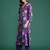 Floral Printed Beads & Stones Pure Cotton Kurta with Trousers & With Dupatta