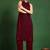 Women Striped Woven Design Kurta with Trousers