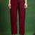 Women Striped Woven Design Kurta with Trousers