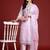 Floral & Mirror Embellished Pure Cotton Kurta with Trousers & Dupatta