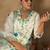 Women Floral Embroidered Regular Thread Work Kurta with Trousers & With Dupatta
