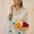 Women Floral Embroidered Regular Thread Work Kurta with Trousers & With Dupatta