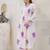 Floral Printed Round Neck Pleated Pure Cotton A-Line Kurta With Palazzos