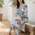 Women Floral Printed Regular Pure Cotton Kurta with Trousers