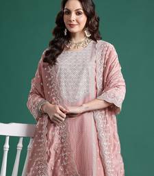 Ethnic Motifs Regular Kurta with Trousers & Dupatta