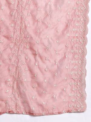 Ethnic Motifs Regular Kurta with Trousers & Dupatta 5