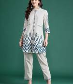 Printed Kurta with Trousers