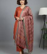 Women Ethnic Motifs Regular Kurta with Trousers & With Dupatta