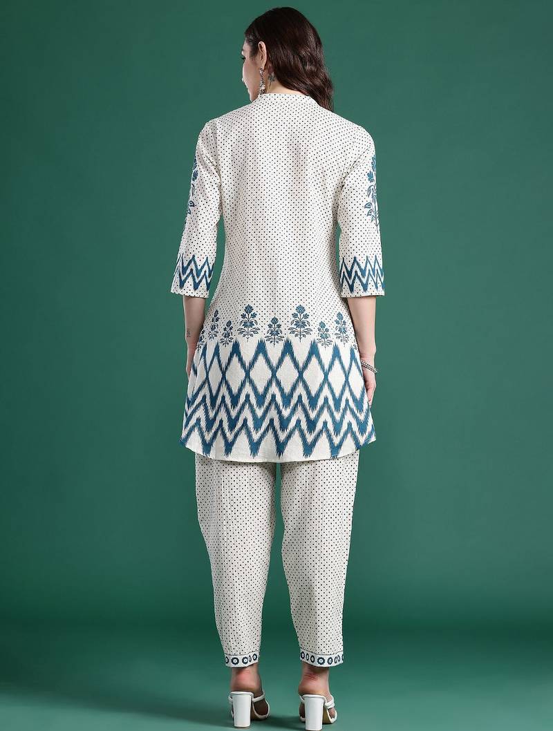 Printed Kurta with Trousers