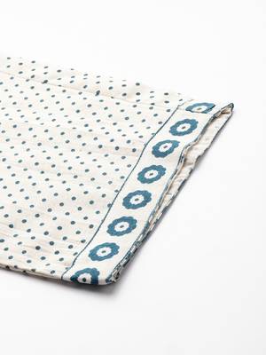 Printed Kurta with Trousers 7