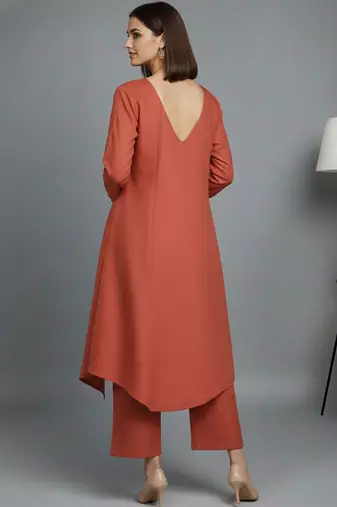 Women Ethnic Motifs Regular Kurta with Trousers & With Dupatta